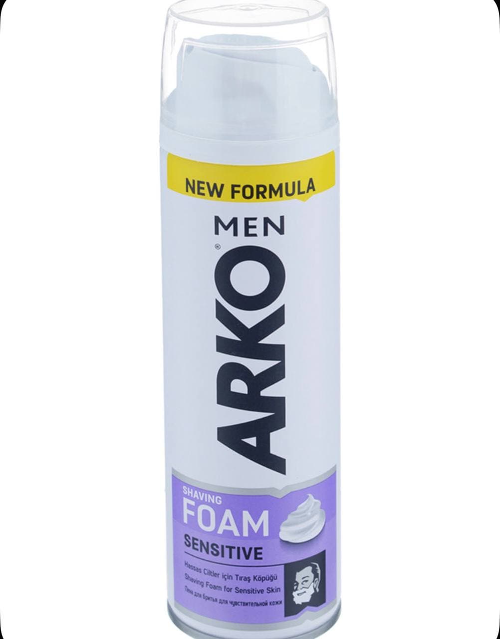 ARKO MEN Пена для бритья SENSITIVE, 200 мл.